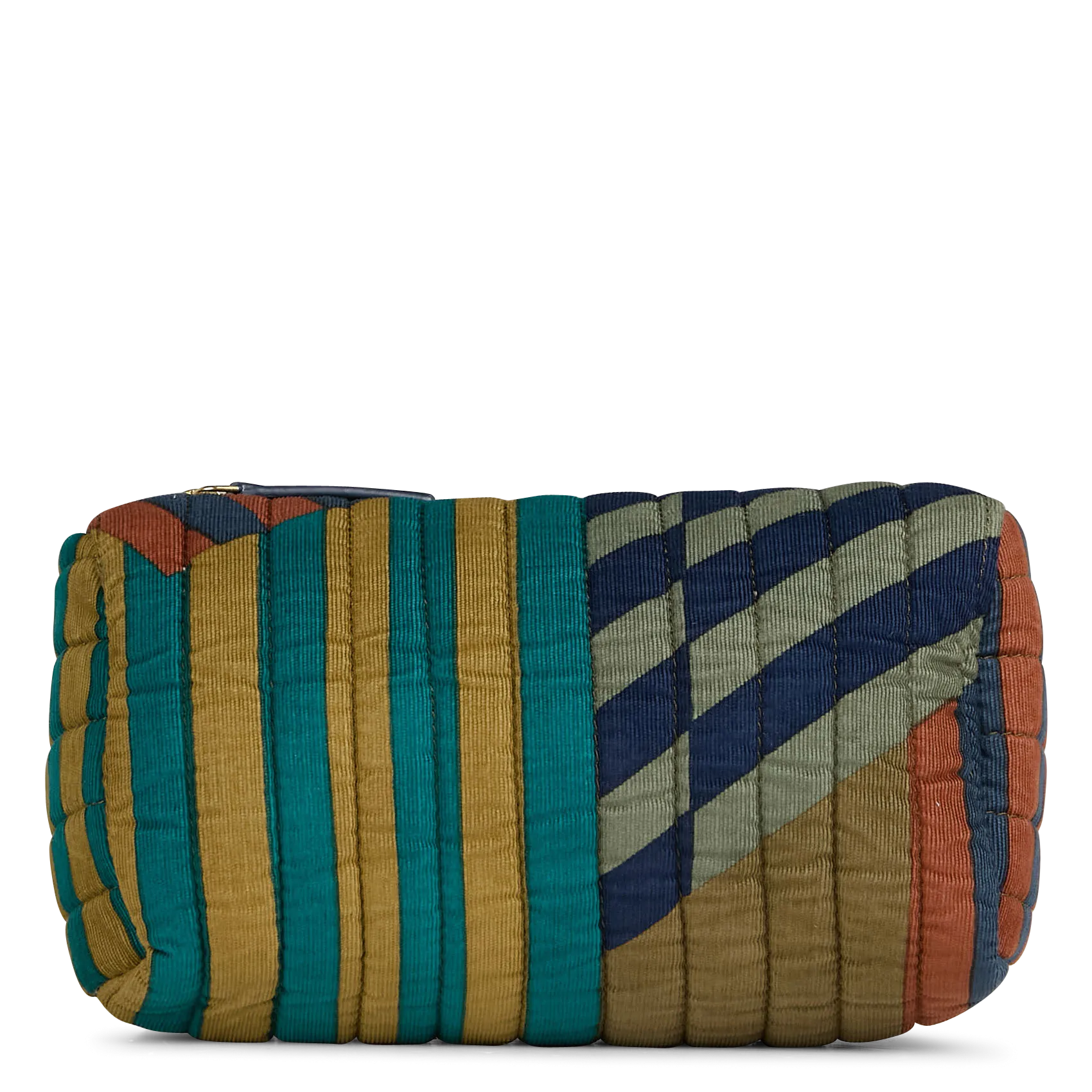  MAPOESIE   ELBA SHIBUYA - Pochette da viaggio in velluto di cotone | Kaki