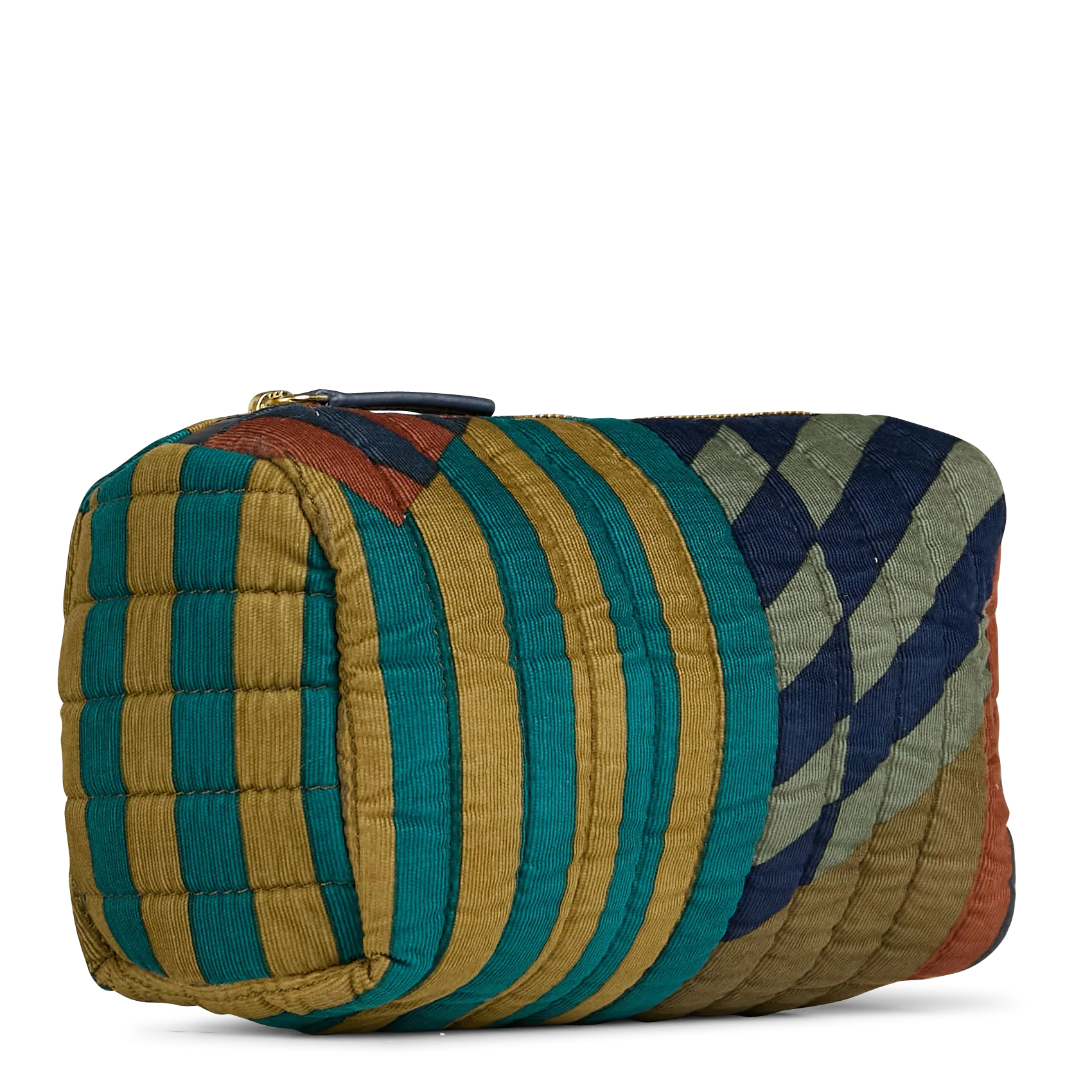  MAPOESIE   ELBA SHIBUYA - Pochette da viaggio in velluto di cotone | Kaki