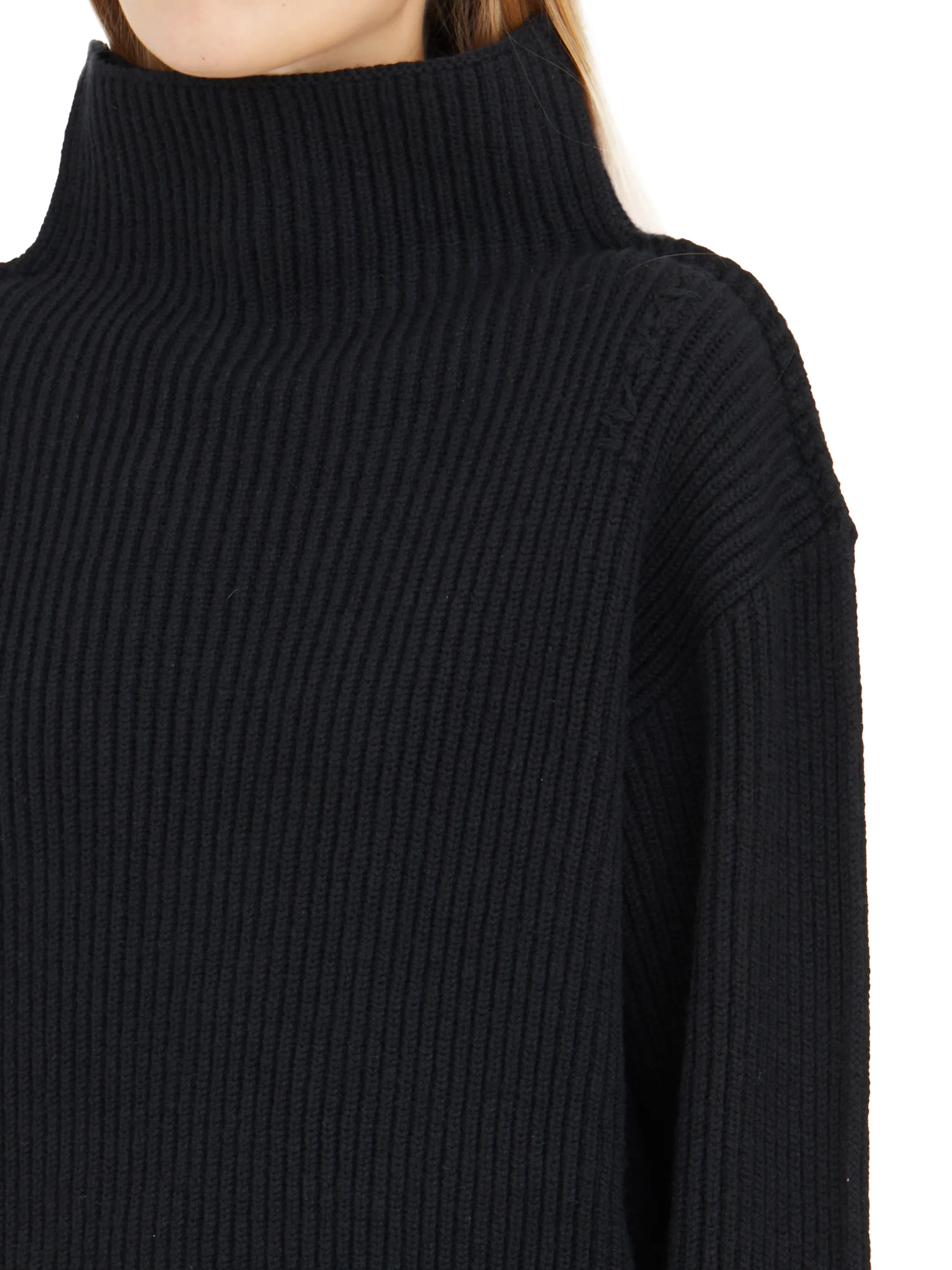 MARNI  MAGLIONE IN MOHAIR COLLO ALTO 