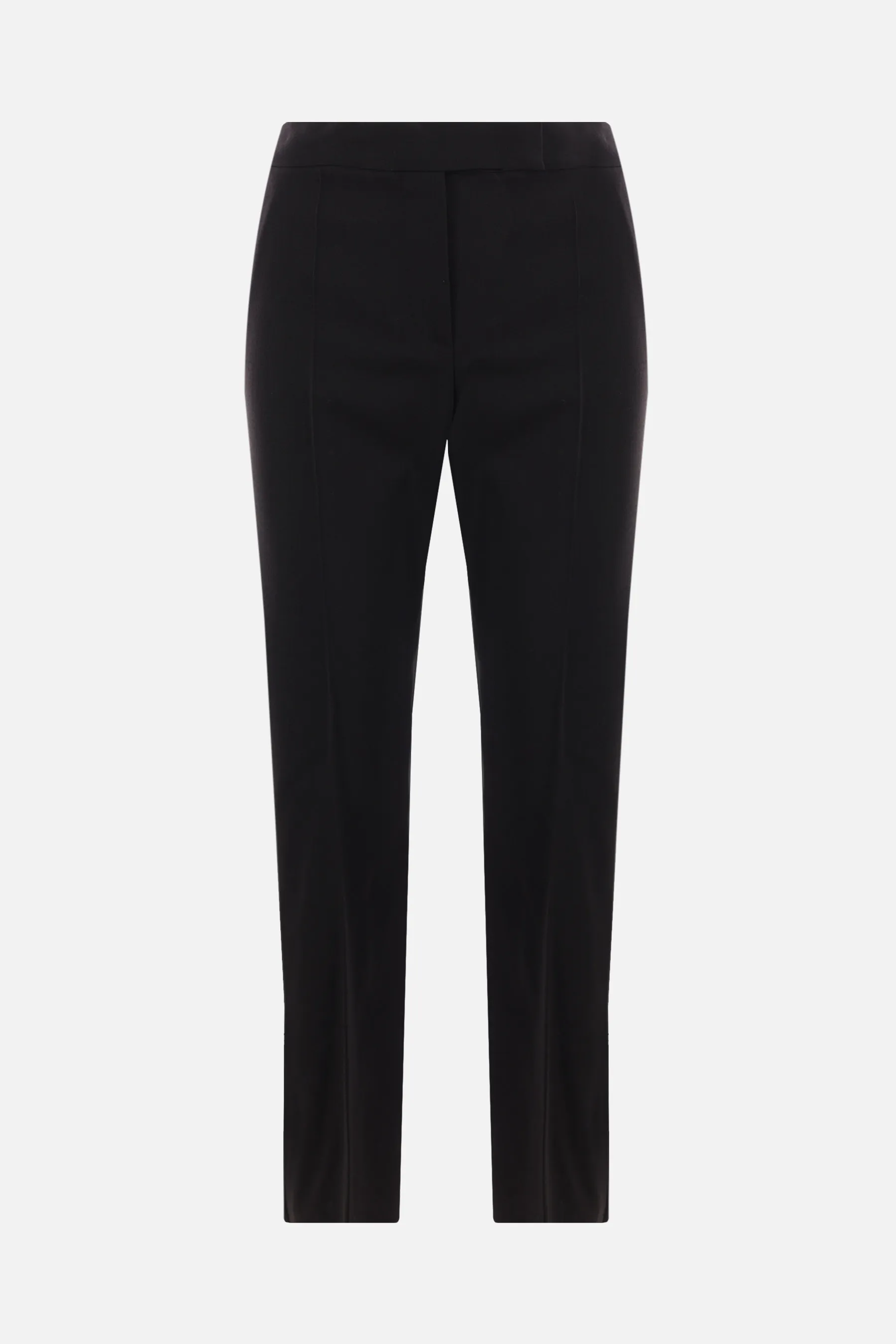 MAX MARA pantalone smoking Rino in lana e mohair