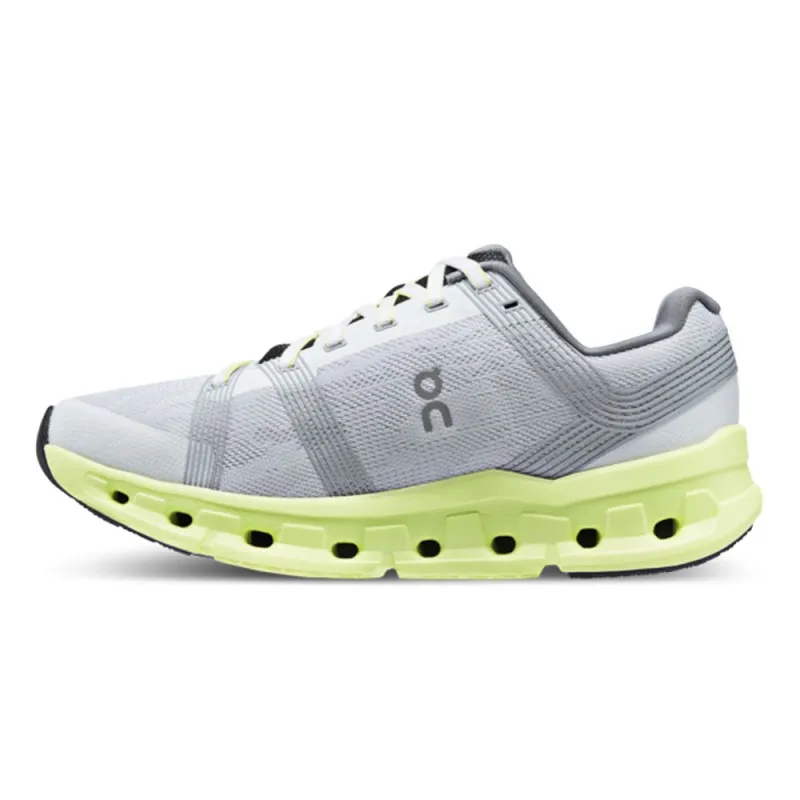 On Cloudgo Grigio Lime Chiaro - Scarpe Running Donna