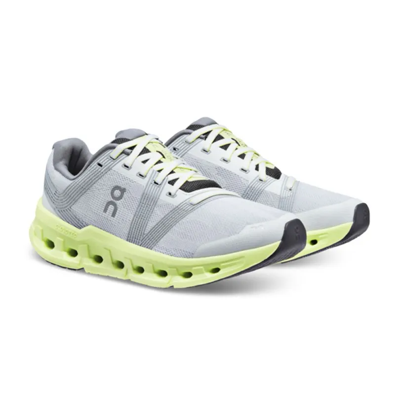 On Cloudgo Grigio Lime Chiaro - Scarpe Running Donna