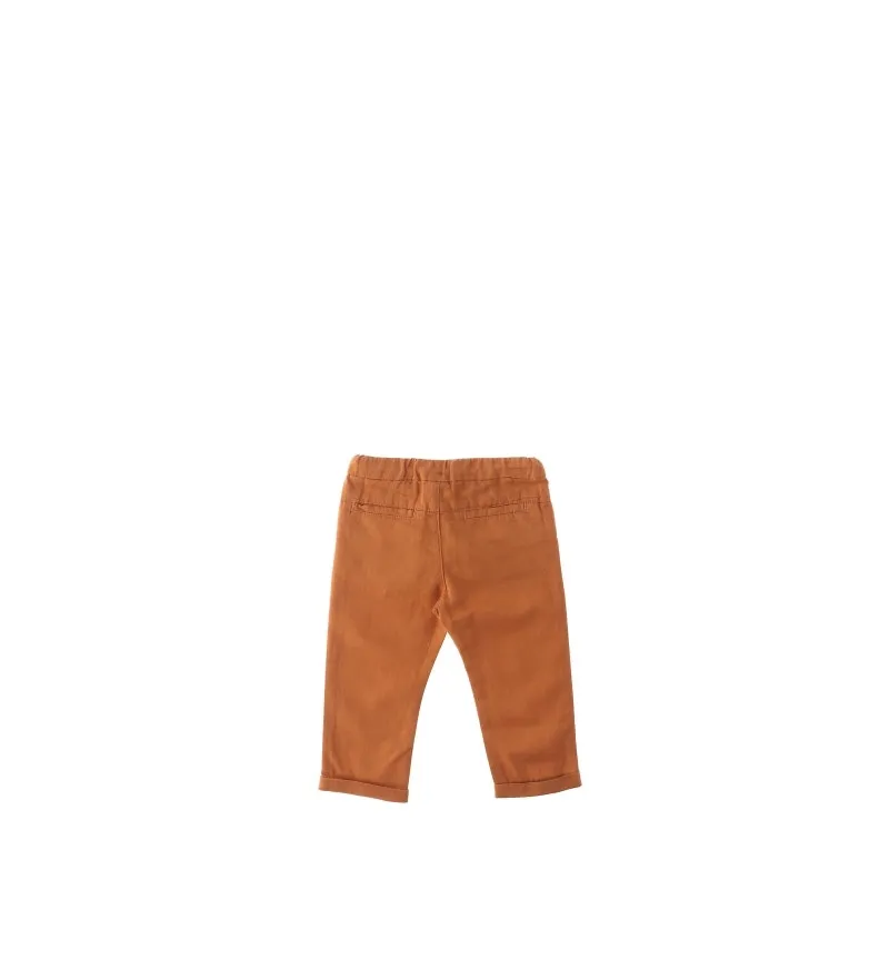 Pantalone cotone/lino