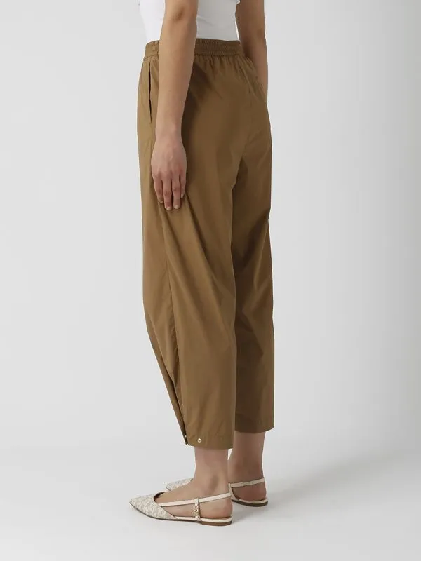 Pantalone donna Herno in nylon stretch leggero Rame
