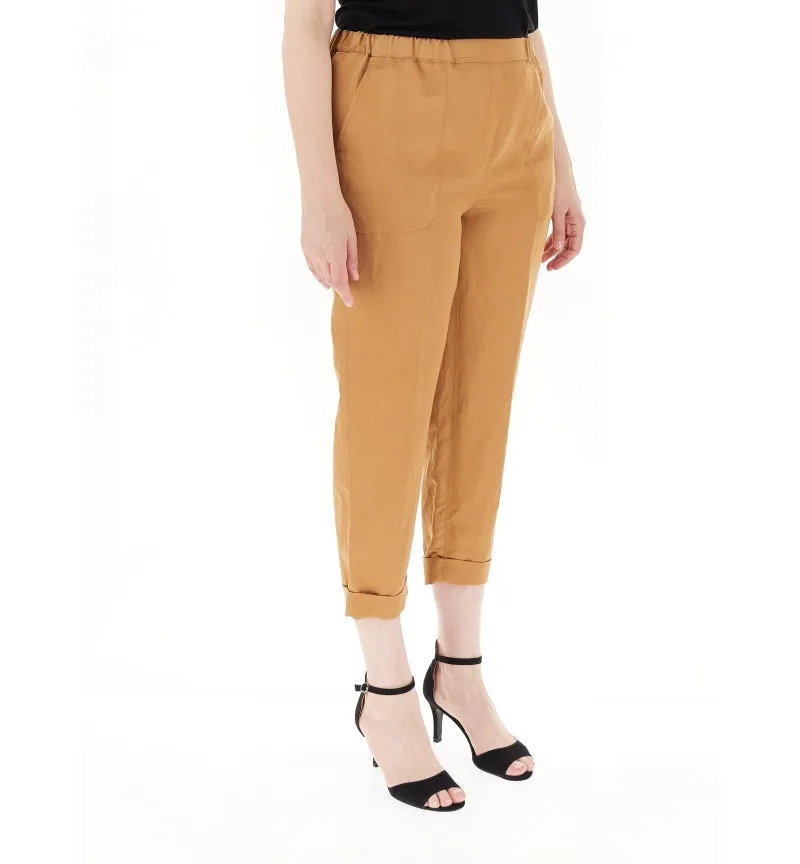 Pantalone misto lino