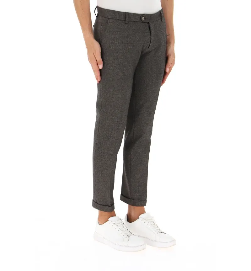 Pantalone tessuto lavorato