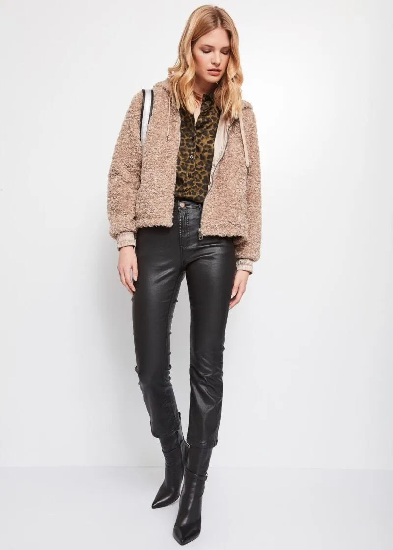 Pantaloni in simil pelle