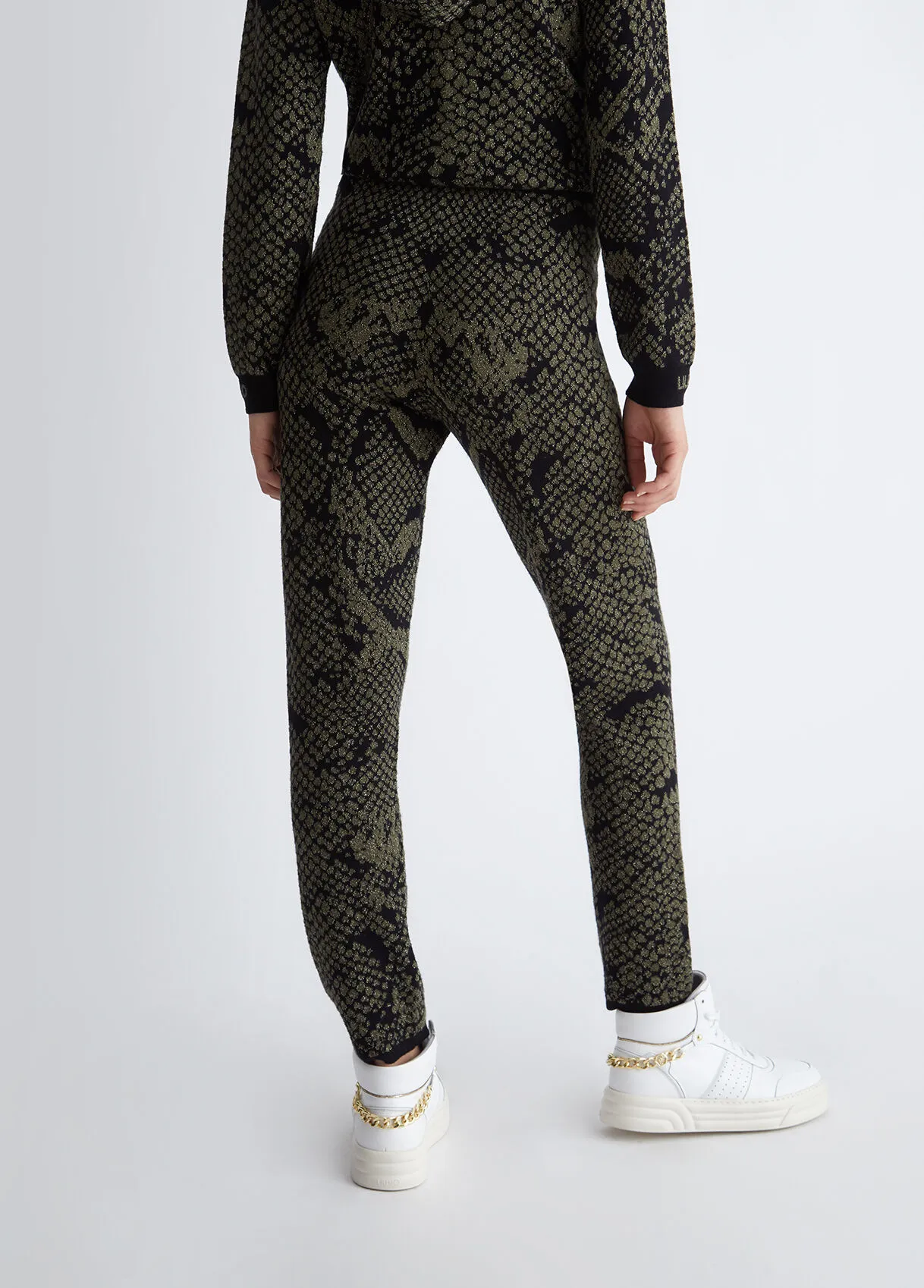 Pantaloni jacquard Liu Jo Better