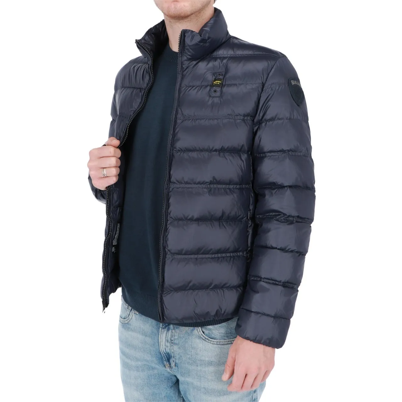Piumino Bauer Usa Donna 888 BU 888 BLU