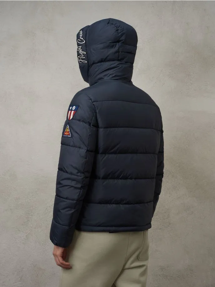 Piumino bomber Air Force Academy con patchs Blauer
