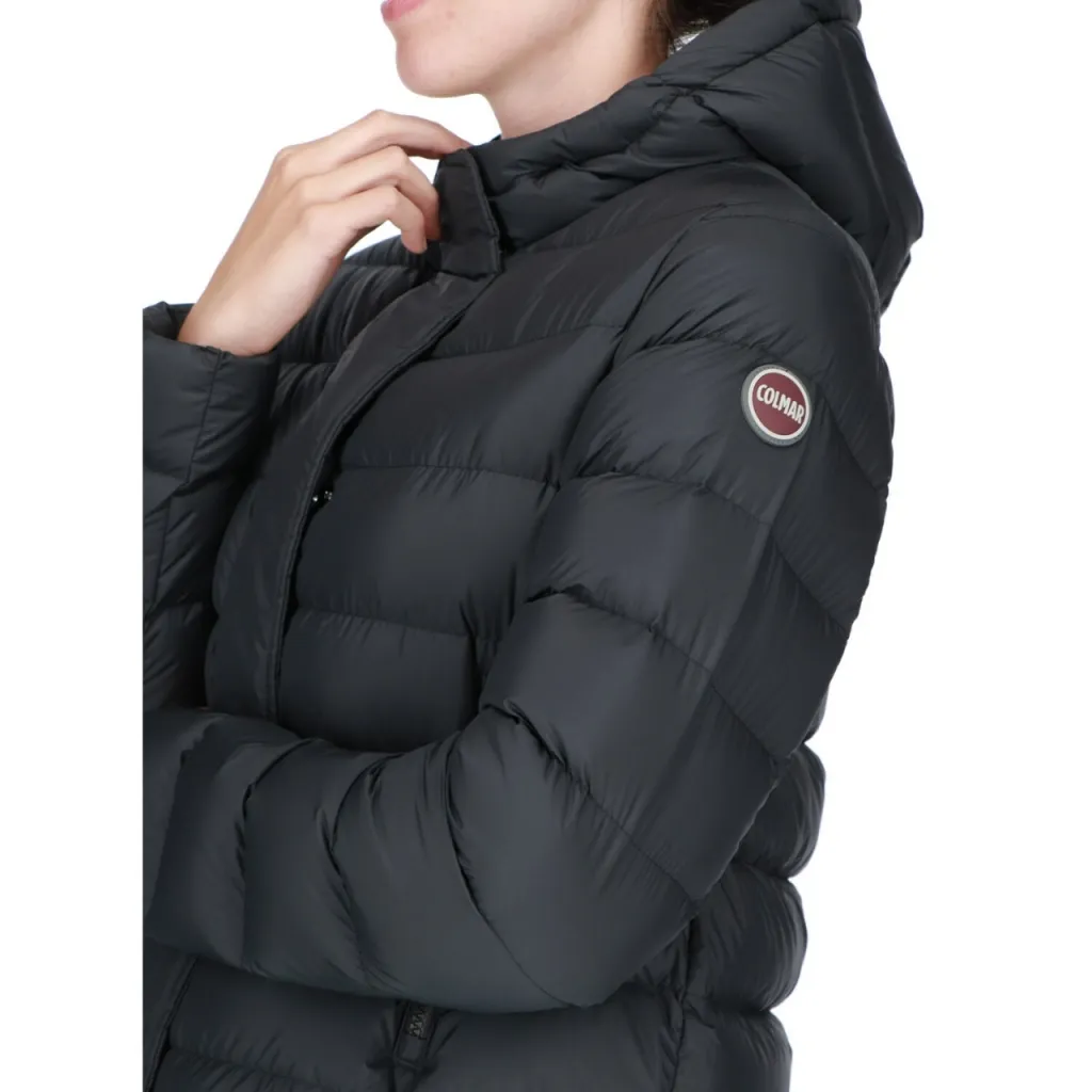 Piumino Colmar Originals Donna Caption Hood 99 NERO