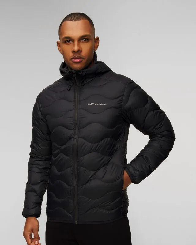 Piumino da uomo Peak Performance Helium Down nero