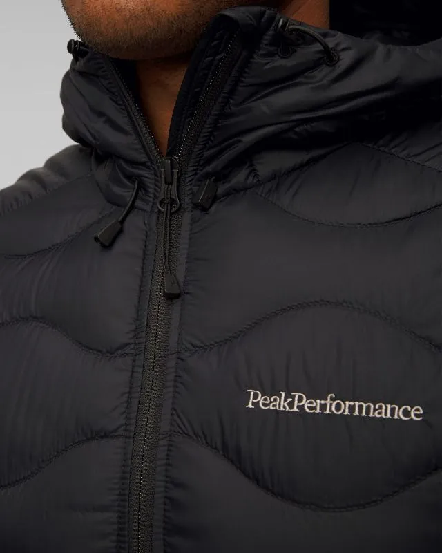 Piumino da uomo Peak Performance Helium Down nero