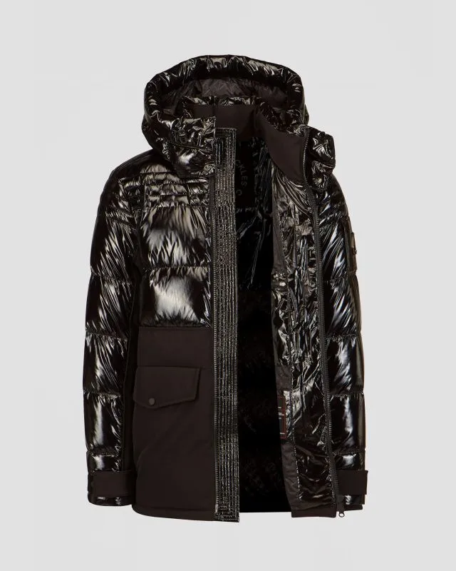 Piumino nero da uomo Moose Knuckles Dugald 2
