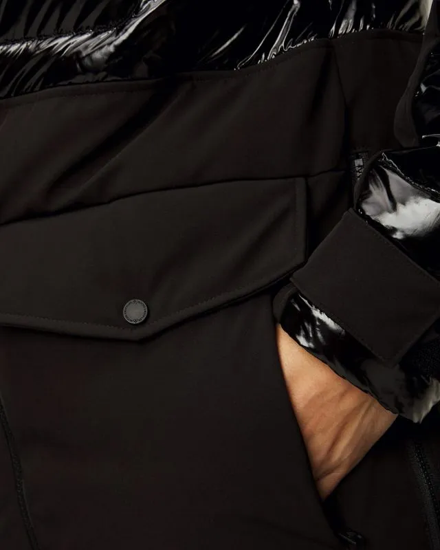 Piumino nero da uomo Moose Knuckles Dugald 2