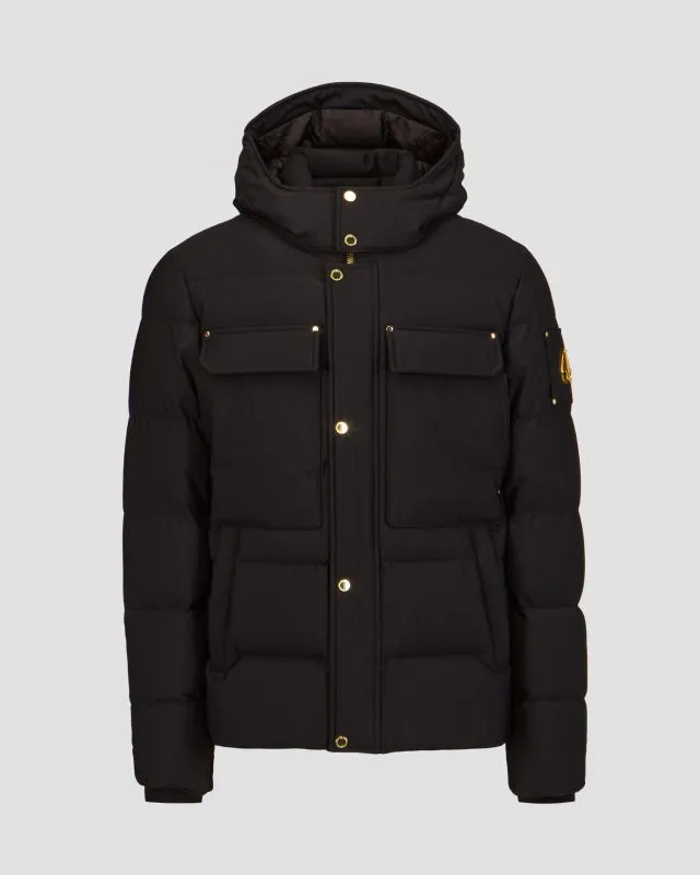 Piumino nero da uomo Moose Knuckles Skillman Jacket