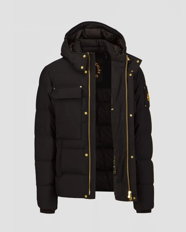 Piumino nero da uomo Moose Knuckles Skillman Jacket
