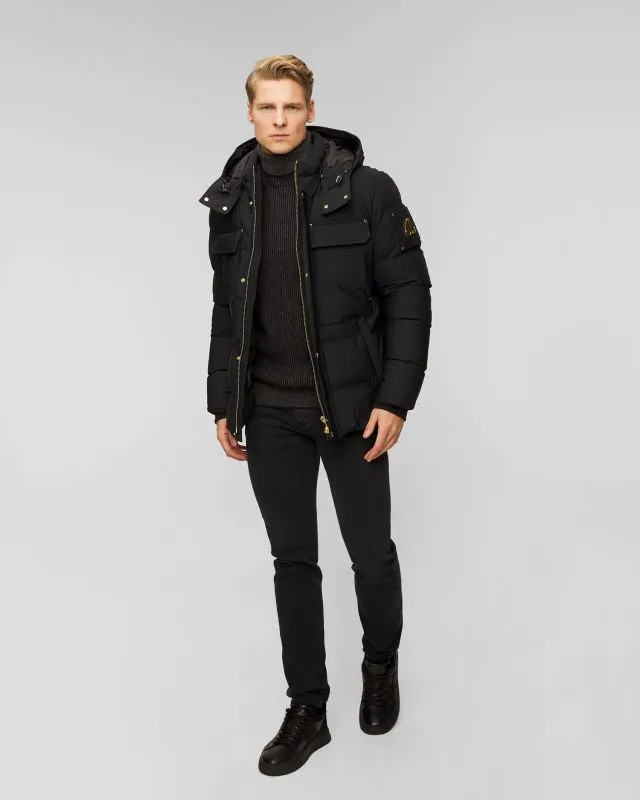 Piumino nero da uomo Moose Knuckles Skillman Jacket