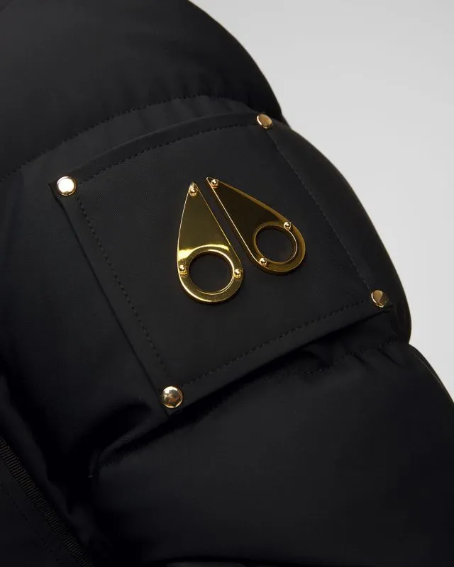 Piumino nero da uomo Moose Knuckles Skillman Jacket