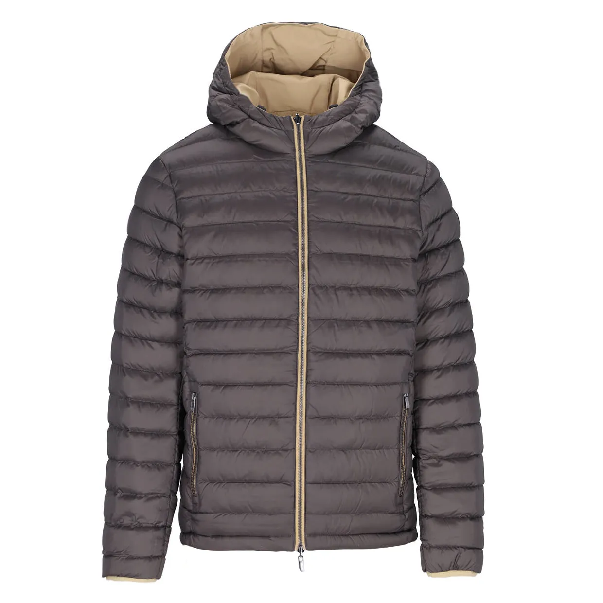Piumino Uomo Ciesse Piumini Henry Reversibile Beige / Marrone