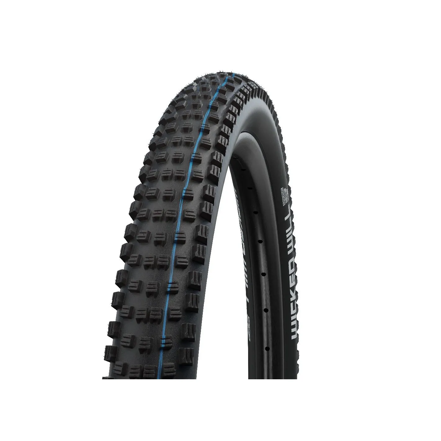 Pneumatico Pieghevole E-Bike Ready Schwalbe Wicekd Will 27.5x2.60 TLE E-50 Nero