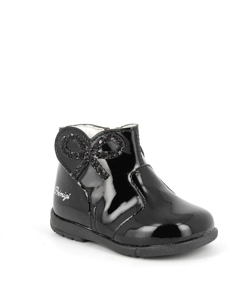 PRIMIGI 8402100 stivaletto bambina primi passi nero lucido