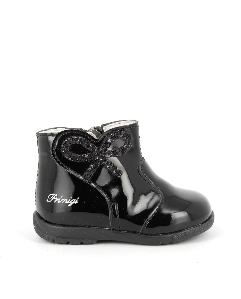 PRIMIGI 8402100 stivaletto bambina primi passi nero lucido