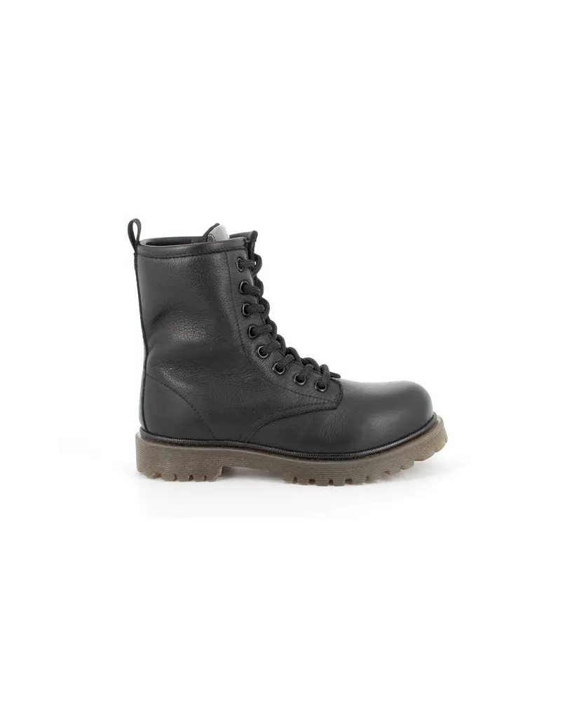 PRIMIGI 8428588 anfibio stivaletto biker pelle nero unisex