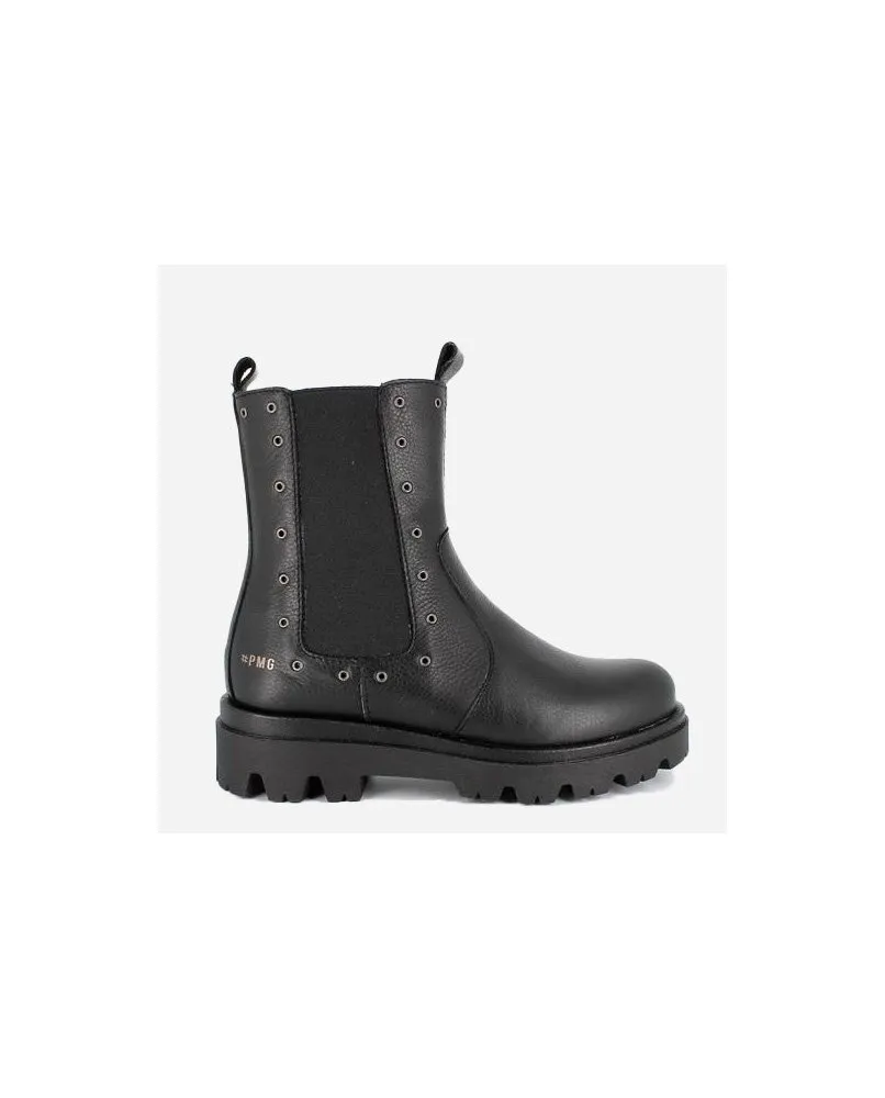 PRIMIGI 8443622 stivaletto beatles biker pelle nero