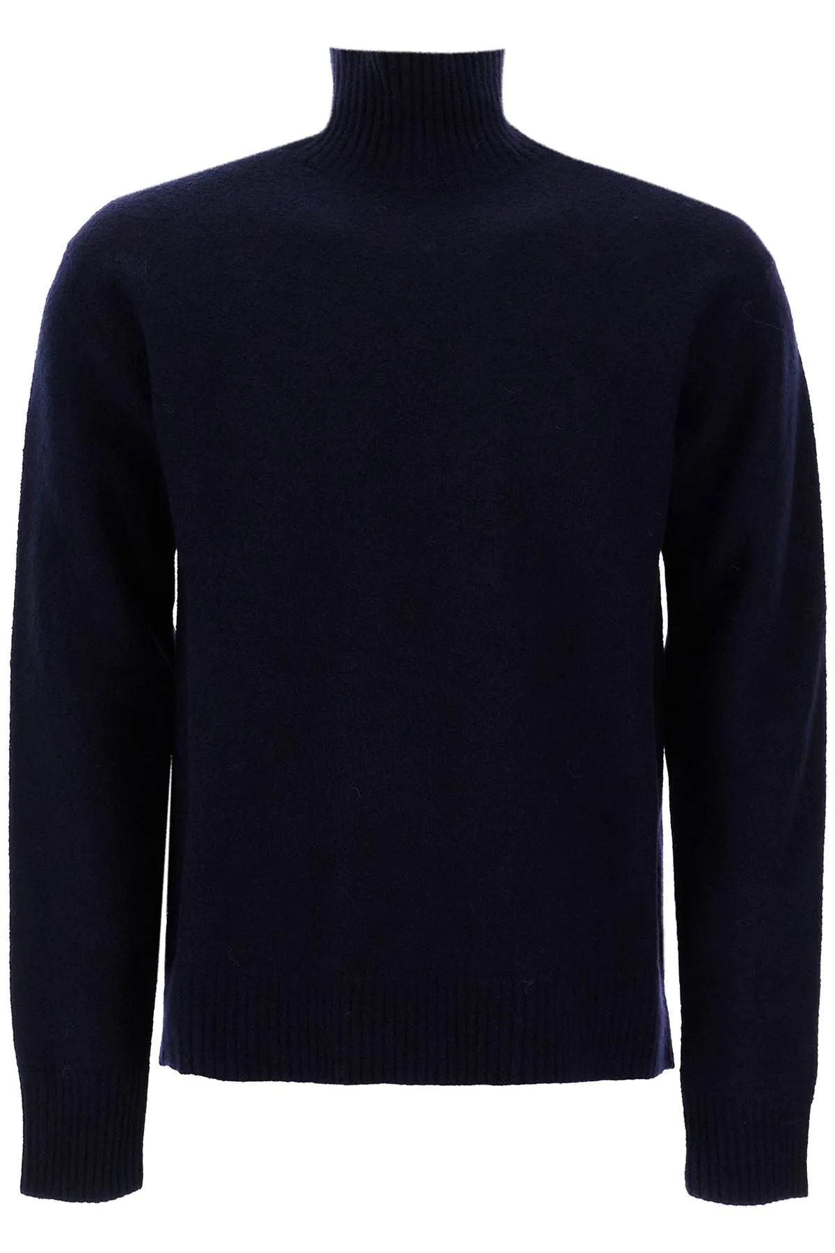 Pullover a collo alto in lana