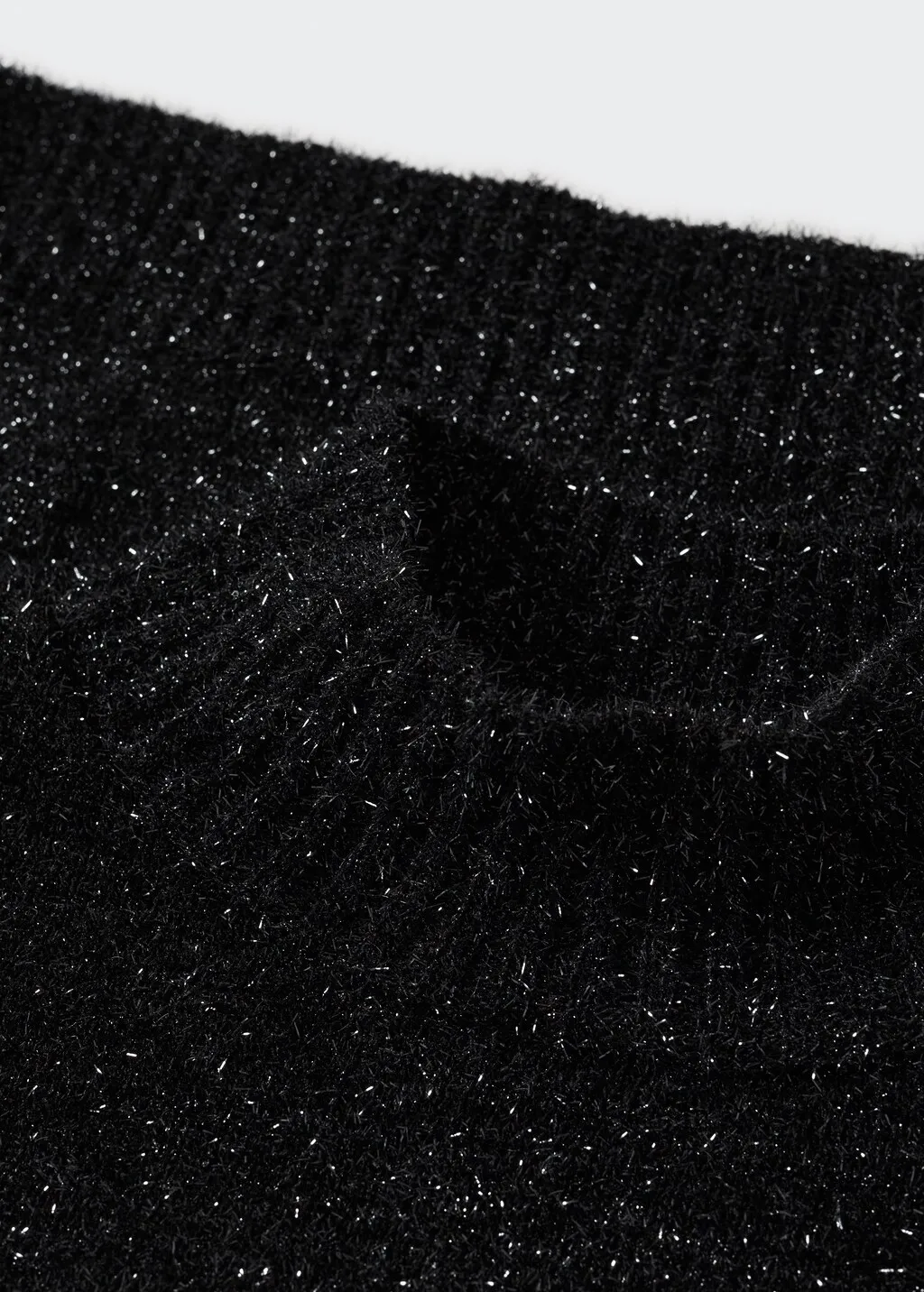 Pullover collo alto lucido