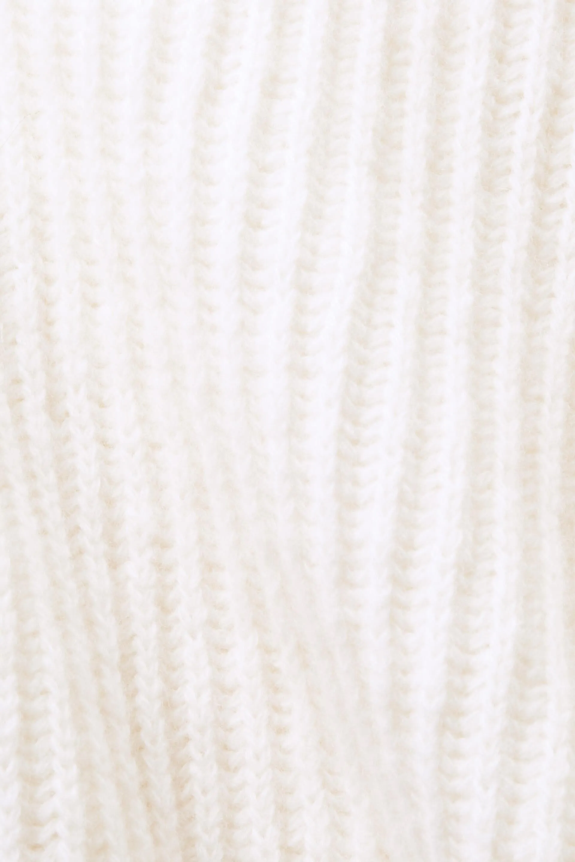 Pullover dolcevita in maglia a coste
