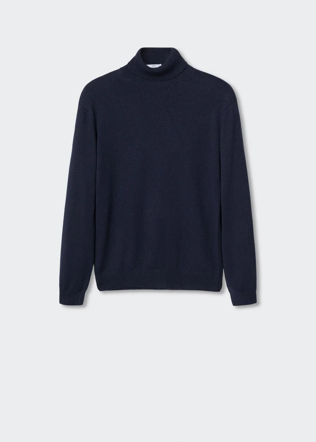 Pullover lana collo alto