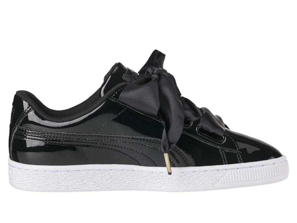 PUMA Basket heart Patent Black 363073 01