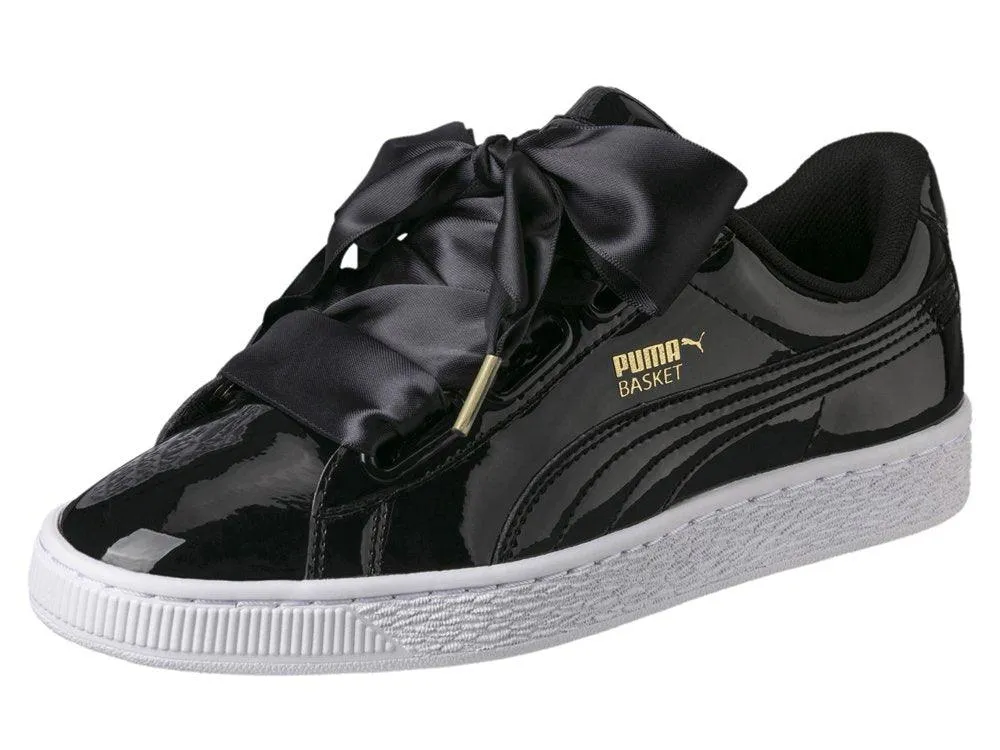 PUMA Basket heart Patent Black 363073 01