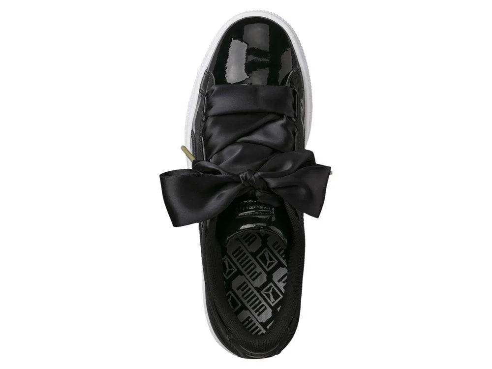 PUMA Basket heart Patent Black 363073 01