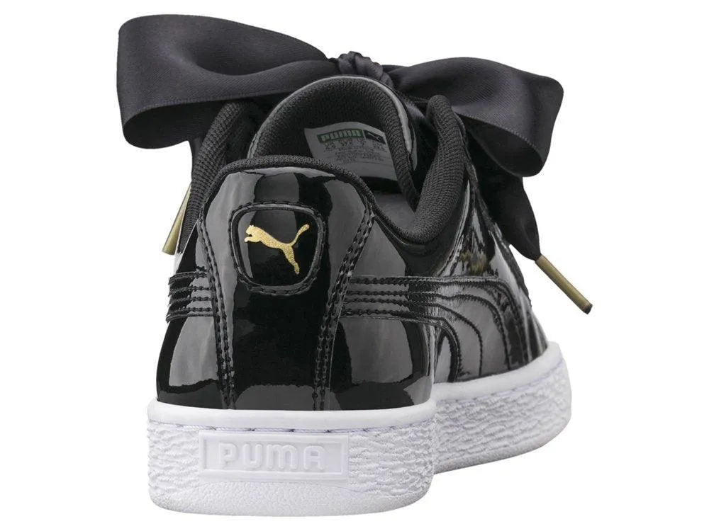 PUMA Basket heart Patent Black 363073 01