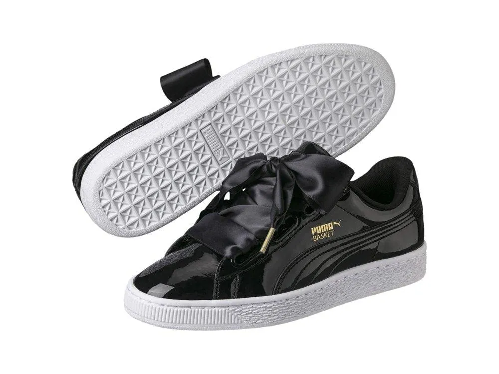 PUMA Basket heart Patent Black 363073 01