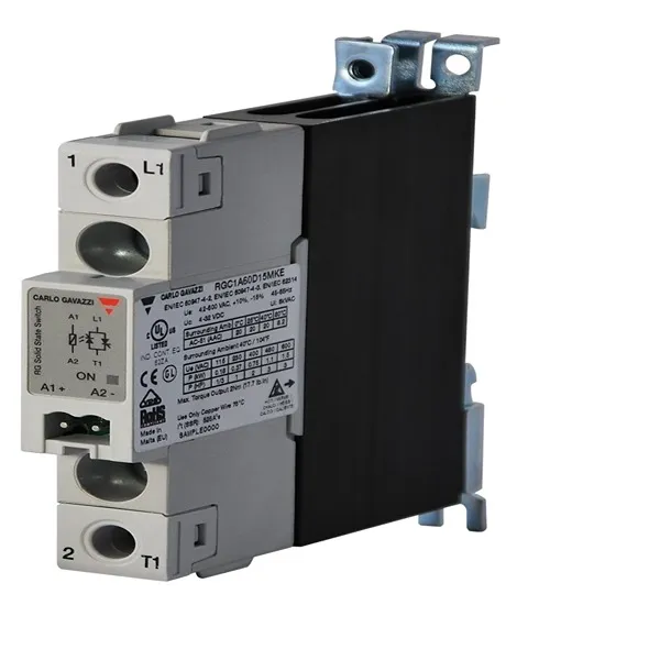 Relè a stato solido RGC1A60D32MKEX20, Guida DIN, 30 A, 660 V c.a. RGC1