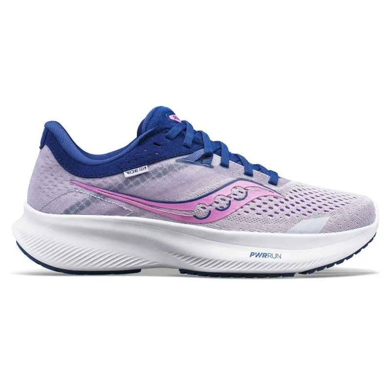 Saucony Ride 16 Rosa Blu - Scarpe Running Donna