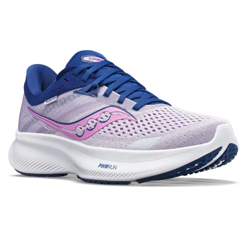 Saucony Ride 16 Rosa Blu - Scarpe Running Donna