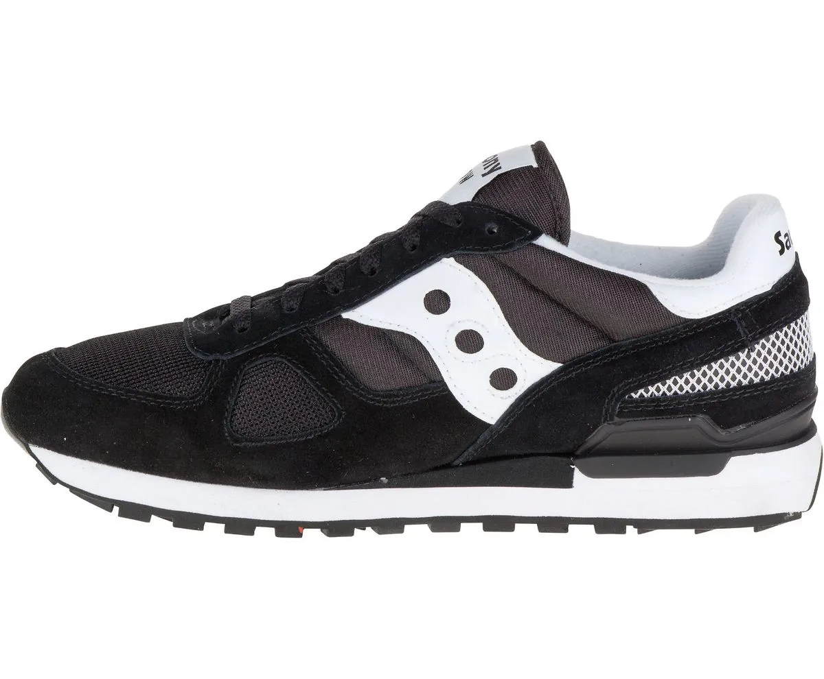 Saucony Shadow Original Classica Nero Logo Bianco