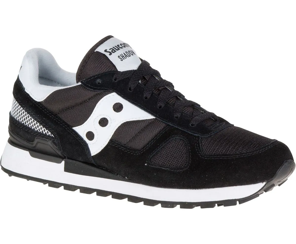 Saucony Shadow Original Classica Nero Logo Bianco