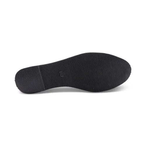 Scarpe Friulane in velluto nero