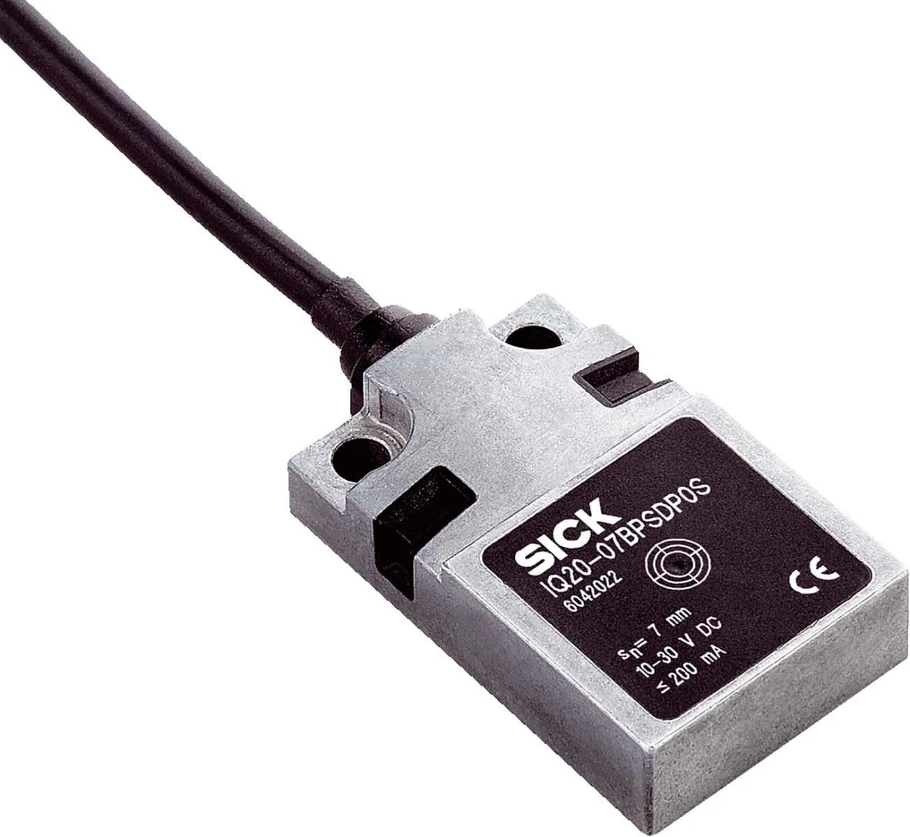 Sensore di prossimità a parallelepipedo SICK, M8, rilevamento 7 mm, 10 → 30 V CC