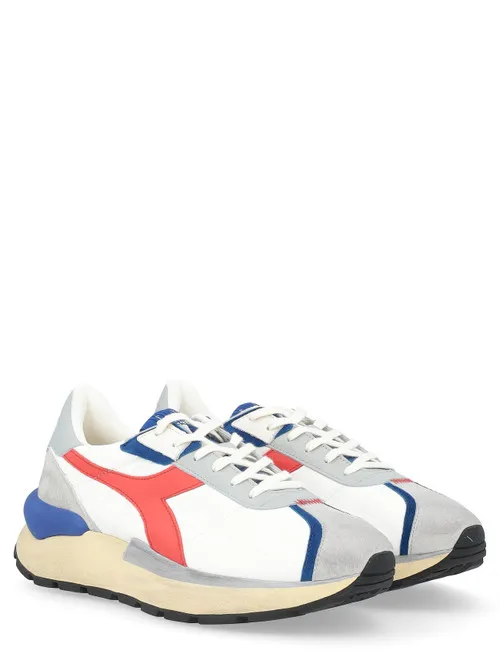 Sneaker Diadora Heritage Mercury Elite bianca e rossa