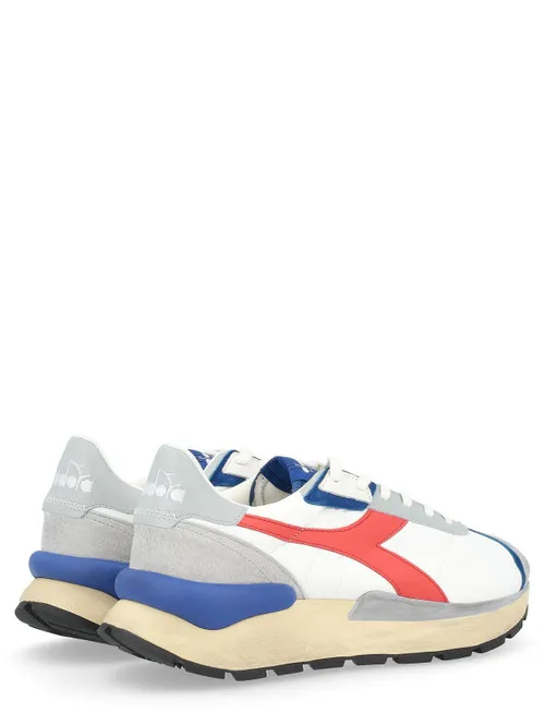 Sneaker Diadora Heritage Mercury Elite bianca e rossa