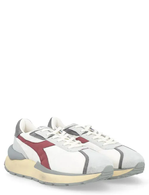 Sneaker Diadora Heritage Mercury Elite bianca grigia bordeaux
