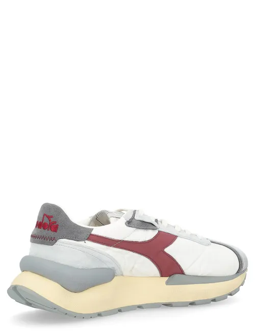 Sneaker Diadora Heritage Mercury Elite bianca grigia bordeaux