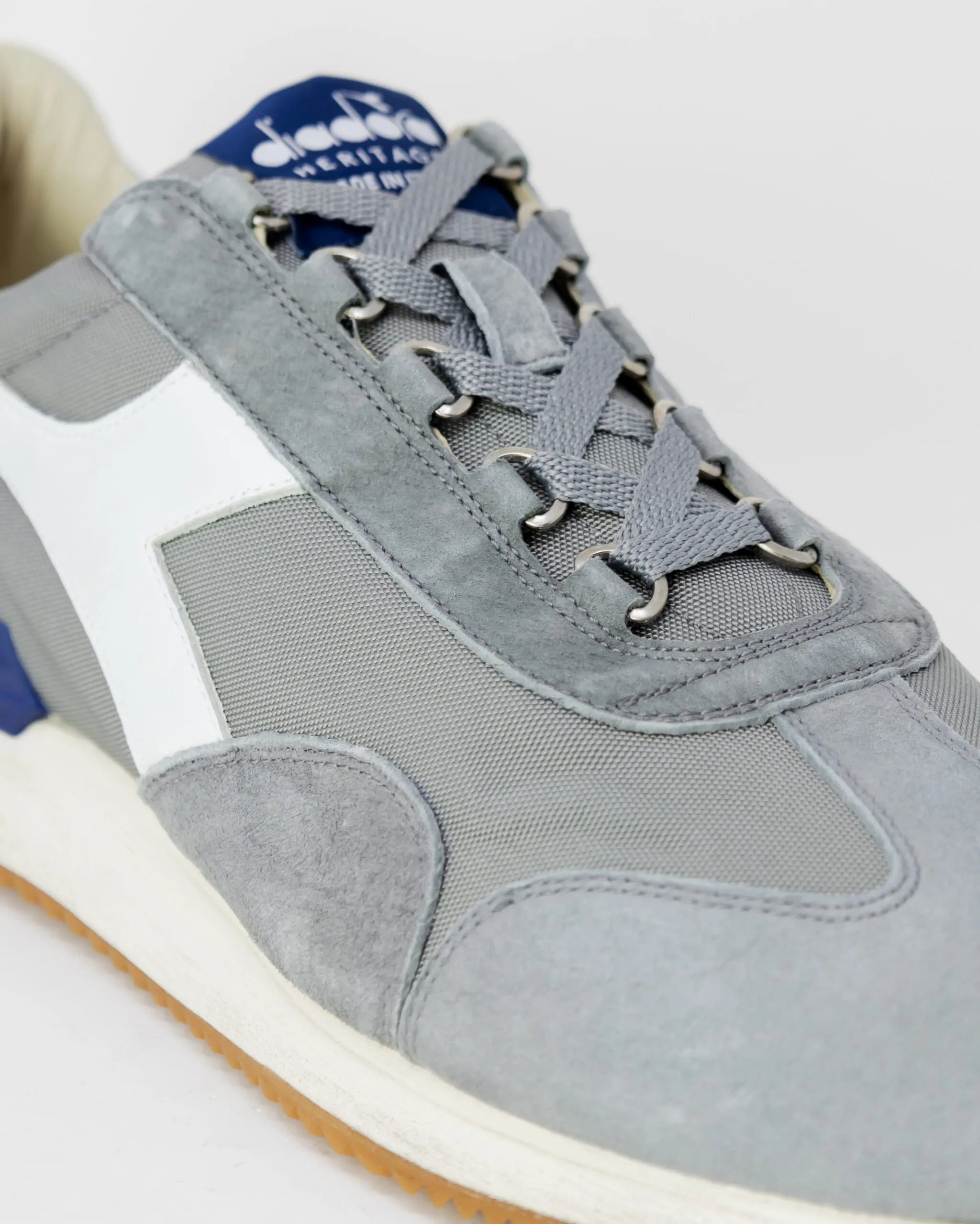 Sneakers Diadora Heritage equipe mad italia nubuck sw Grigio